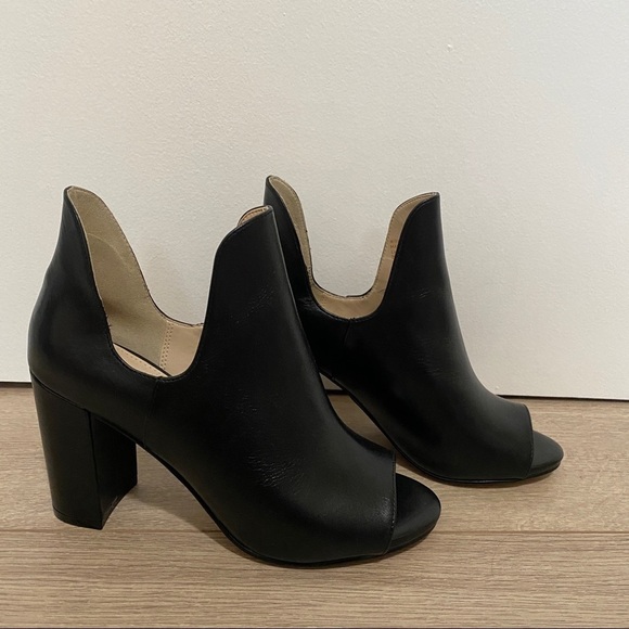 Cole Haan Shoes - Cole Haan Grand OS Black Leather Booties